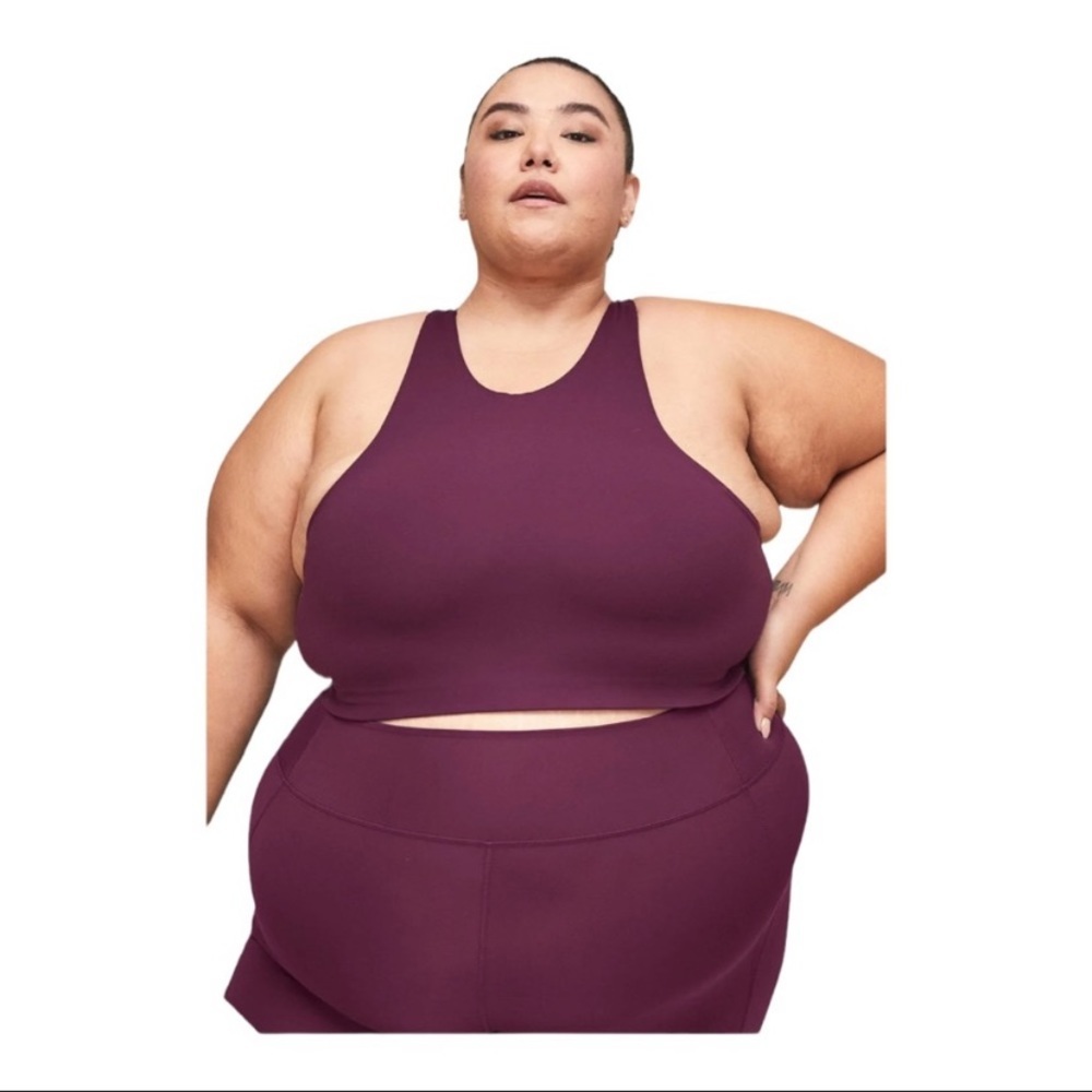 Girlfriend Collective Dylan Tank Bra Plus Size 4X